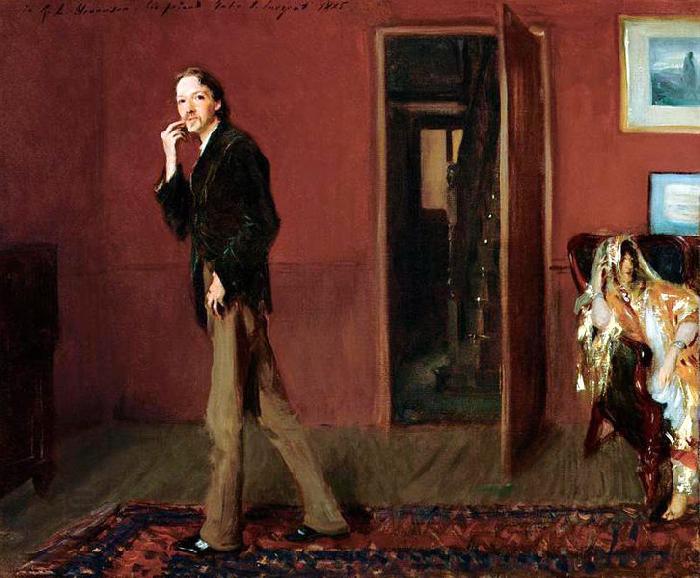 John Singer Sargent Robert Louis Stevenson and His Wife China oil painting art